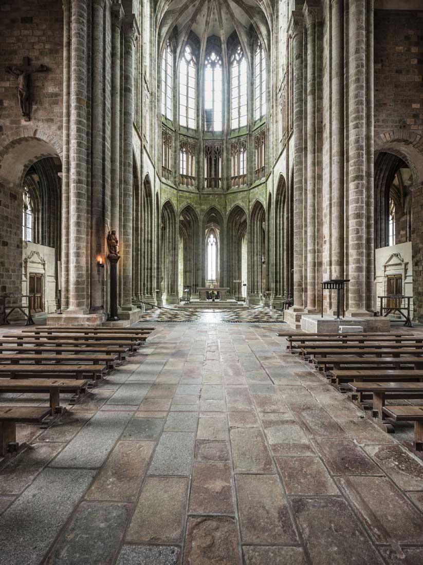 Mont Saint-Michel abbey, France